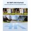 Reolink 4K Wi-Fi 6 Überwachungskamera Aussen mit 180° Panoramablick, 2.4/5GHz Dual-Band WLAN Kamera Outdoor mit Perimeterschutz, Farbnachtsicht, Smart-Erkennung, 2-Wege-Audio, Plug-in, Elite WiFi