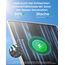 ieGeek 2K Überwachungskamera Aussen Solar: 360° PTZ Kamera Überwachung Aussen, 2.4GHz Aussenkamera WLAN kabellos akku mit PIR Bewegungsmelder, Outdoor Kamera mit Farb-Nachtsicht (Weiße 2)