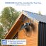 Xega 4G LTE Überwachungskamera Aussen Solar mit SIM Karte - 2K HD 3MP PTZ Kabellos Kamera Ohne WLAN Outdoor Akku, 355°/90° Schwenkbar, Farb/IR Nachtsicht, 2-Wege-Audio, PIR Erkennung (No WiFi)