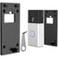 2024 Doorbell Halterung, Selbsthaftende Halterung ohne Bohren für Die neue Akku-Videotürklingel (2024) (Battery Video Doorbell), R-ing Kamera Klingel Klebehalterung Doorbell Zubehör