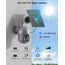 ANRAN 2K Überwachungskamera Aussen WiFi,360°PTZ Schwenkbar Solar Kamera Überwachung Aussen,Farbnachtsicht & 2-Wege-Audio,PIR Erkennung & Intelligenter Alarm,IP66 Wasserdicht,Alexa Kompatibel Q1 Grau