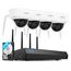 Reolink 4K Wi-Fi 6 Überwachungskamera Set mit IK10 Vandalismusschutz, Farbnachtsicht, 12CH NVR mit 2TB HDD, Personen-/Fahrzeug-/Tiererkennung, 2-Wege-Audio, IP67 wetterfeste WLAN-Kameras, RLK12-800WV4