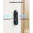 Reolink Video-Türklingel mit Chime, 5MP Ultra HD Kabelgebundene Türklingel mit Kamera, 2,4/5GHz WLAN, Personenerkennungsalarme, 180° Ultraweitwinkel, 2-Wege-Audio, Fernzugriff, Video Doorbell WiFi