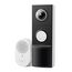 Tapo D235 Video-Türklingel Akku/Festverdrahtet (Video Doorbell) | Türklingel mit Kamera, 2K 5MP, Farbe Nachtsicht, 180° ultrabreiten Sichtfeld, 10000 mAh Nicht entfernbarer Akku, Mit Chime, Alexa