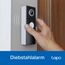Tapo D235 Video-Türklingel Akku/Festverdrahtet (Video Doorbell) | Türklingel mit Kamera, 2K 5MP, Farbe Nachtsicht, 180° ultrabreiten Sichtfeld, 10000 mAh Nicht entfernbarer Akku, Mit Chime, Alexa