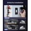 SwitchBot WLAN Türklingel mit Kamera, 2K Video Türklingel mit 4,3 Zoll Farbbildschirm, Smart Türklingel Kamera mit 165° Weitwinkel, 5000 mAh, Zwei-Wege-Audio, Kompatibel mit Alexa