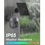 ANRAN 2K Überwachungskamera Aussen WiFi,360°PTZ Schwenkbar Solar Kamera Überwachung Aussen,Farbnachtsicht & 2-Wege-Audio,PIR Erkennung & Intelligenter Alarm,IP66 Wasserdicht,Alexa Kompatibel Q1 Grau