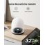 WUUK Überwachungskamera Aussen Akku, Kamera Überwachung Innen, 2K, Ohne ABO, 32 GB Lokalem Speicher, Nachtsicht, 2.4/5GHz WLAN, Kompatibel Mit Alexa & Google, Basisstation + 4-Kamera-Set