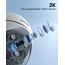 ieGeek 2K Überwachungskamera Aussen WLAN, PTZ Outdoor IP Kamera überwachung außen, WiFi Dome Camera mit Farbiger Nachsicht, Bewegungserkennung,Mensch Bewegungsmelder, Zwei-Wege-Audio (2PCS)