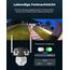 Reolink 4K Dual-Lens WLAN Überwachungskamera Aussen, 180° Ultra-Weitwinkel, Person-/Fahrzeug-/Haustier-Erkennung, 2,4/5 GHz Wi-Fi 6, Farbnachtsicht, 2-Wege-Audio, Duo 2 WiFi