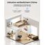 Reolink Video-Türklingel mit Chime, 5MP Ultra HD Kabelgebundene Türklingel mit Kamera, 2,4/5GHz WLAN, Personenerkennungsalarme, 180° Ultraweitwinkel, 2-Wege-Audio, Fernzugriff, Video Doorbell WiFi