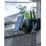 ieGeek 2K Solar Überwachungskamera Aussen Akku, 355°/140° Pan Tilt Kabellose Überwachungskamera mit Farbnachtsicht, PIR Bewegungsmelder, Sirene/Weißlichtalarm, 2-Wege-Audio, IP65, Cloud/Speicher Karte