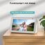 BOIFUN 2K WLAN Video Türklingel mit Kamera, Funkklingel mit Kamera,Alexa-kompatibel, 180° Ultrabreiten Sichtfeld, 2-Wege-Audio,AI Bewegungserkennung, Kompatibel Mit Alexa, Ohne ABO, 2,4GHz, IP65
