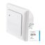 HUBER Motion 8 HF Hochfrequenz Bewegungsmelder UP 180° - LED geeignet, Radar Sensor inkl. Rahmen, 3-Draht-Technik mit Relais