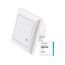 HUBER Motion 8HFR Hochfrequenz Bewegungsmelder UP 180° - LED geeignet, auch für Mehrfach-Rahmen [Nur Rahmenausschnitt 55x55mm], 3-Draht-Technik mit Relais