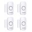 VOXON Türalarm Fensteralarm, Einbruchschutz Türalarmsensor, 2-in-1-Alarm und Türklingel,, Drahtlose Home Security Alarmanlage für Haus, Hotel, Schwimmbad, Garage（4er-Pack）