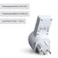 SEBSON Zwischenstecker PIR Bewegungsmelder Steckdose Innen, drehbarer Sensor, Schuko Stecker 230V, programmierbar, max. 1000W LED geeignet