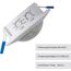 SEBSON Bewegungsmelder Innen Unterputz Aufputz Decken Montage - programmierbar, Reichweite 8m / 360°, Infrarot Sensor, LED geeignet 600W, 3-Draht