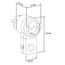 SEBSON Zwischenstecker PIR Bewegungsmelder - 2er Set - drehbarer Sensor, Schuko Stecker 230V, Steckdose programmierbar, max. 1000W LED geeignet - Steckdosenadapter