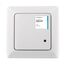 HUBER Motion 8 HF Hochfrequenz Bewegungsmelder UP 180° - LED geeignet, Radar Sensor inkl. Rahmen, 3-Draht-Technik mit Relais