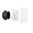 HUBER Motion 7 HF Hochfrequenz Bewegungsmelder UP180° - LED geeignet, Sensor inkl. Glasrahmen, 3-Draht-Technik mit Relais