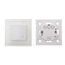 HUBER Motion 7 HF Hochfrequenz Bewegungsmelder UP180° - LED geeignet, Sensor inkl. Glasrahmen, 3-Draht-Technik mit Relais