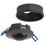 SEBSON Bewegungsmelder Innen 2er Set - Unterputz Aufputz Decken Montage, programmierbar, Reichweite 8m / 360°, Infrarot Sensor, LED geeignet, 3-Draht