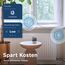 Bosch Smart Home Tür-/Fensterkontakt II [+M], smarter Sensor zum energieeffizienten Heizen und Einbruchalarm, flexible Nutzung im Bosch Smart Home System oder herstellerübergreifend in Matter Systemen