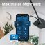 Bosch Smart Home Tür-/Fensterkontakt II [+M], Smarter Sensor zum energieeffizienten Heizen, Flexible Nutzung im Bosch Smart Home System oder herstellerübergreifend in Matter Systemen, 3er-Set