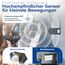 HUBER Motion 100 Infrarot Bewegungsmelder 360° mit 4 Sensoren und Fresnel-Linse - IP65 Bewegungsmelder LED geeignet I inkl. Unterkriechschutz & Bereichsbegrenzung, Wand-/Deckenmontage, anthrazit