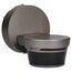 Busch-Jaeger 6251/28-136-WL Busch-Wächter® PRO 280° BT Wireless Bewegungsmelder mit Steuerung via Bluetooth App Flexible Montage Edelstahl 2CKA006200A0865