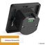 SEBSON Bewegungsmelder Innen Unterputz, LED geeignet, Wand Montage, IR Sensor programmierbar - passend für Hohlraumdose 68mm - Reichweite 9m/160°
