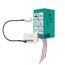 Oktaplex Jan Einbau-Bewegungsmelder Aussen IP65 / IP20 360° Infrarot-Sensor klein 8m Reichweite 230V mit Dämmerungssensor, Elektrisch, Weiß Matt