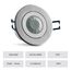 SEBSON Bewegungsmelder Innen, Unterputz Decken Montage, programmierbar, Infrarot Sensor, Reichweite 3-8m / 360°, LED geeignet, schwenkbar, 3-Draht
