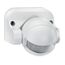conecto Infrarot Bewegungsmelder innen+außen Aufputz Wand LED 180° schwenkbar neigbar IP44 Dämmerungssensor (2er Set), weiß