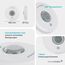 Homematic IP Smart Home Präsenzmelder – innen, schaltet Licht bei Bewegung, präzise Bewegungserkennung, Energie sparen, weiß, 150587A0