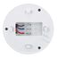 conecto Infrarot Bewegungsmelder Decke innen Aufputz Deckenmontage LED 360° Lichtsteuerung IP20 Dämmerungssensor (4er Set), weiß