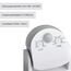 SEBSON Bewegungsmelder Aussen IP65, Aufputz, Wand Montage, programmierbar, Infrarot Sensor, Reichweite 12m / 180° - 3m / 360° (2 Sensoren), LED geeignet, schwenkbar, 3-Draht