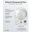 Goobay 95174 Infrarot Bewegungsmelder für Innen & Aussen 180° PIR Sensor LED Leuchte drehbar & neigbar Wand Aufputz Montage 12m Reichweite Weiß