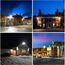 CLY 25W LED Strahler mit Bewegungsmelder 6500K 2100LM Scheinwerfer Wandleuchte IP66 Wasserdicht Außenstrahler Superhell Kaltweiß LED Fluter mit Sensor für Garten Hinterhof Garage