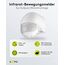 Goobay 95174 Infrarot Bewegungsmelder für Innen & Aussen 180° PIR Sensor LED Leuchte drehbar & neigbar Wand Aufputz Montage 12m Reichweite Weiß