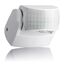 SEBSON Bewegungsmelder Aussen IP65-2er Set - Aufputz, Wand Montage, programmierbar, Infrarot, Reichweite 12m / 180° - 3m / 360° (2 Sensoren), LED geeignet, schwenkbar, 3-Draht