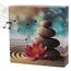 Soundbox 'Steine' Bewegungssensor | 12x12x3,5cm Pappe Kunststoff | Meditationssound Lautstärke regulierbar (1 x Soundbox Steine)