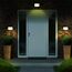 Northpoint LED Batterie Strahler Fluter Sicherheitsleuchte 3er Set mit Funk-Aktivierung Bewegungsmelder Dämmerungssensor (Outdoor)