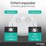 Oktaplex Bea 2er Set Bewegungsmelder Aussen inkl Eckhalterung IP65 Infrarot-Sensor schwenkbar 180° 12m Reichweite 230V weiß Aufputz