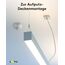 Goobay 95172 Infrarot Bewegungsmelder für Innen IP20 mit 360° Pir Sensor für Led Deckenleuchte Melder Decke Aufputz Montage 6m Reichweite Weiß (Packung mit 2)