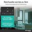 Oktaplex Ida 2er Set Decken-Bewegungsmelder flach 360° Hochfrequenz-Sensor 2-16m Reichweite 230V Präsenzmelder weiß mit Dämmerungssensor