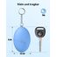 TECKNET Taschenalarm für Frauen, 4 PCS 130dB Persönlicher Sirenen Schlüsselanhänger, IP56 Wasserdicht und sturzfest Selbstverteidigung Panikalarm Persönliche Sicherheit für Frauen, Kinder, Senioren