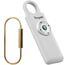 Der Original Persönlicher Alarm Für Frauen, 135 dB Sirene, Wiederaufladbar, Schlüsselanhänger Mit Alarm, Stroboskop, SOS-LED-Licht. Hilft älteren Menschen und Kindern Notruf (Metallic Silver)