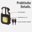 Brennenstuhl Mini LED Taschenlampe MTL 600 A (Akku Werkstattlampe 600lm, 7 Lichtmodi, Schlüsselanhänger, Flaschenöffner, Bits und Schraubenschlüsseln für den Alltag, Notfall oder das Camping)